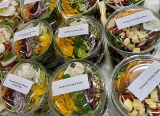 Individual salads ready to go to some lucky team members for their working lunch!

If you'd like to place an order contact, Louise, on 0423450115 or via email at functions@roryscateringco.com.au and we'll even deliver to your office.